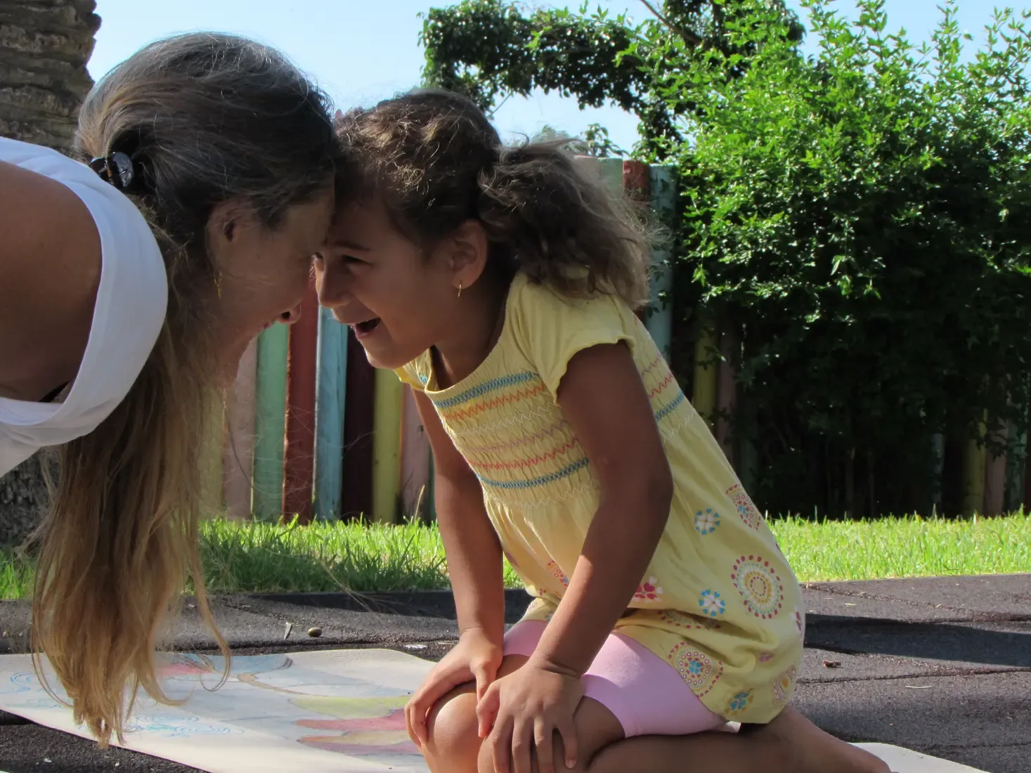 Teaching yoga to children and young adults
