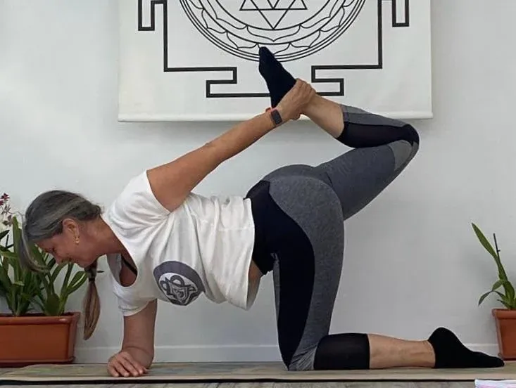Weekly online yoga session